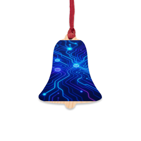 Cognitive Circuitry - Wooden Ornaments