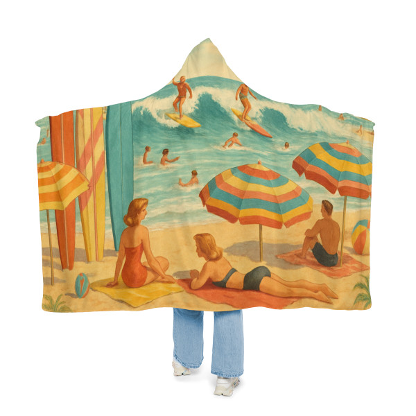 Retro Beach Party - Snuggle Blanket