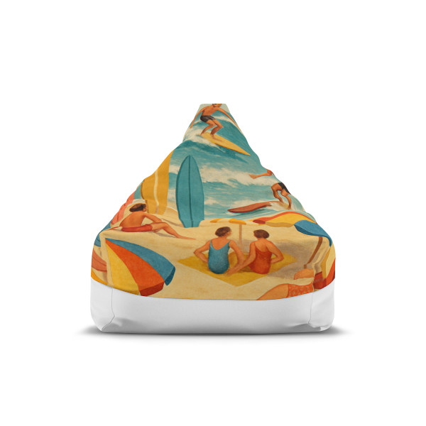 Retro Beach Party - Bean Bag Chair Cover