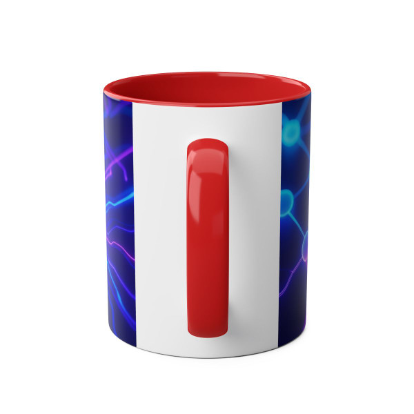 Cognitive Circuitry - Two-Tone Coffee Mugs, 11oz