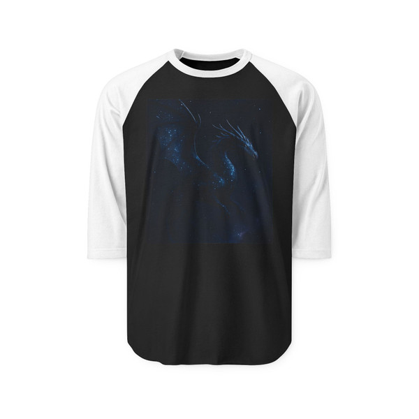 Celestial Wyrm - Unisex Three-Quarter Sleeve Raglan Shirt