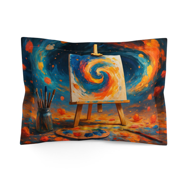 Canvas of Dreams - Microfiber Pillow Sham