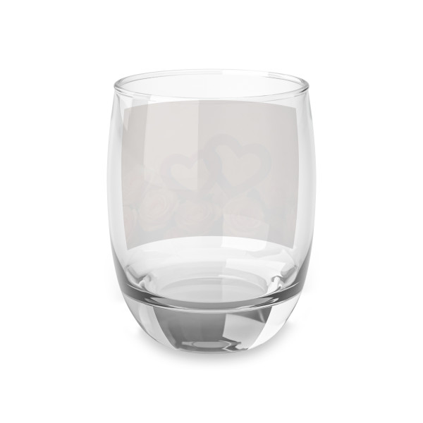 Eternal Love Blossoms - Whiskey Glass