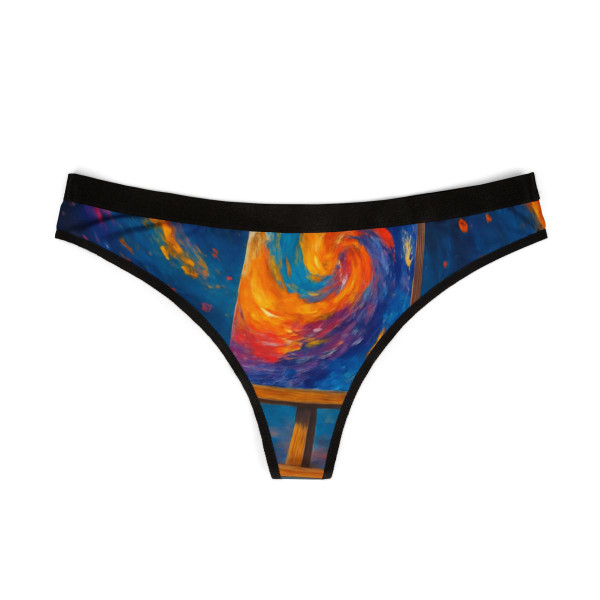 Canvas of Dreams - Women's Thongs (AOP)