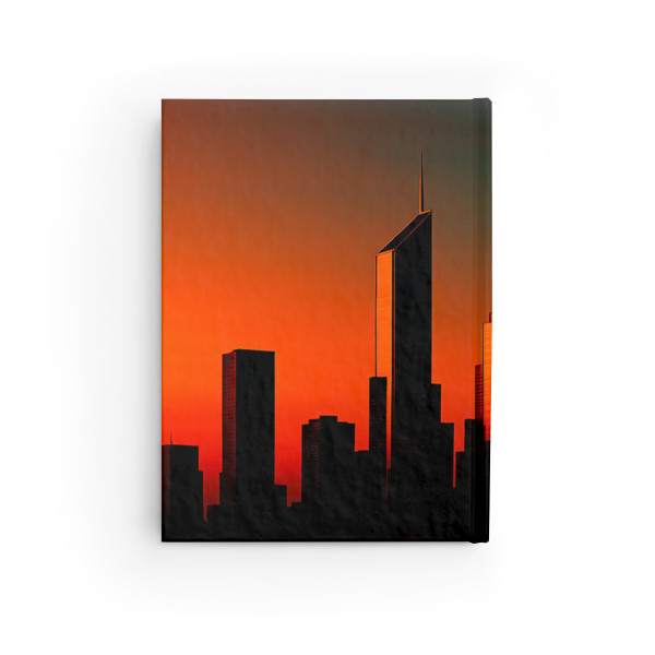 Glamorous Cityscape - Journal - Ruled Line