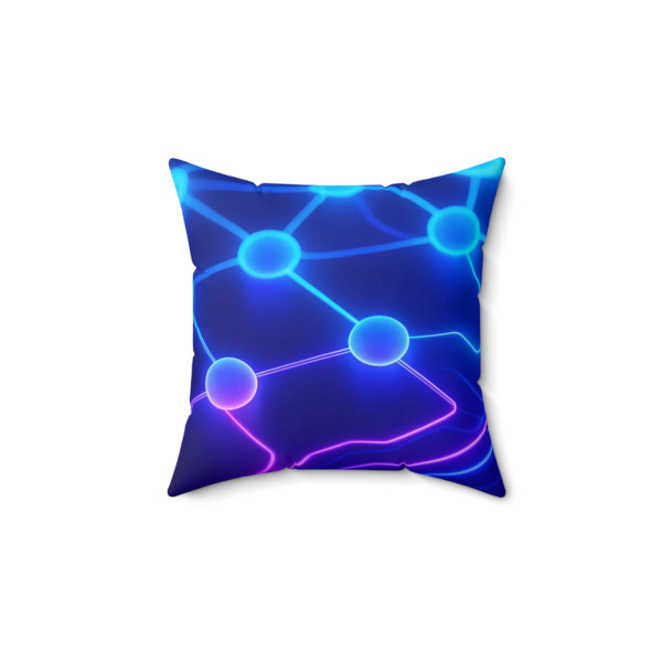 Cognitive Circuitry - Spun Polyester Square Pillow