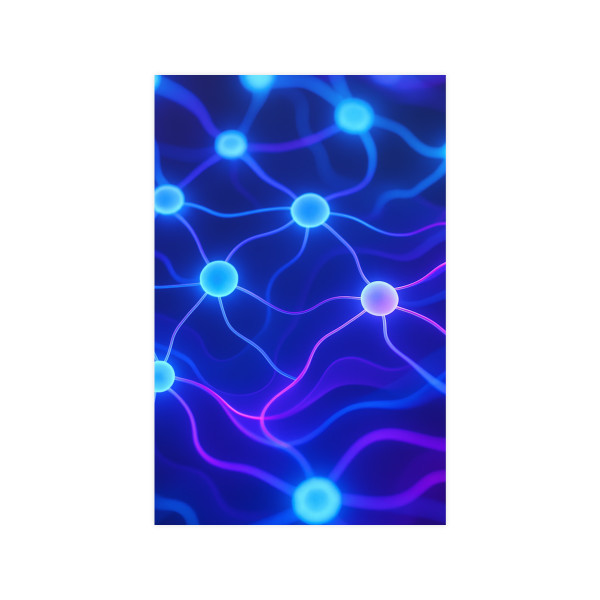 Cognitive Circuitry - Vertical and Horizontal Matte Posters