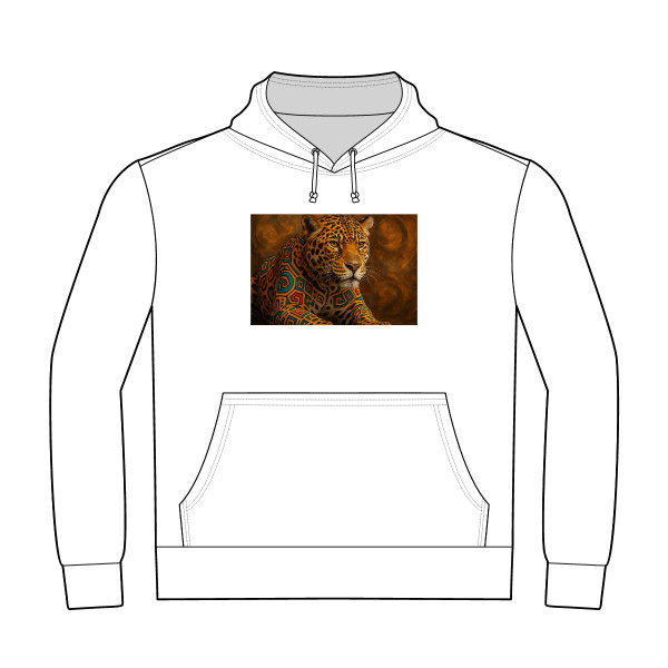 Jaguar Spirit Guardian - Unisex Heavyweight Pullover Hoodie