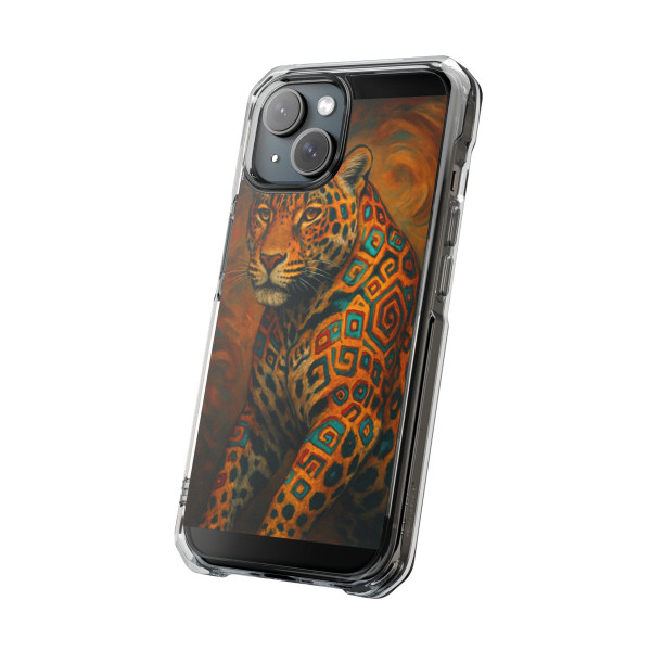 Jaguar Spirit Guardian - Magnetic Clear Impact Cases