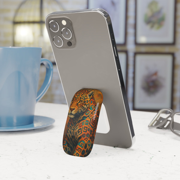 Jaguar Spirit Guardian - Phone Click-On Grip