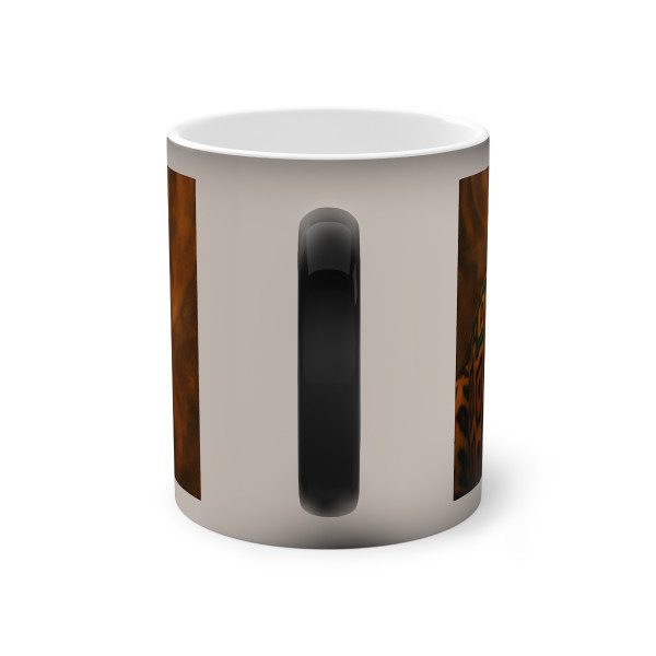 Jaguar Spirit Guardian - Color-Changing Mug, 11oz