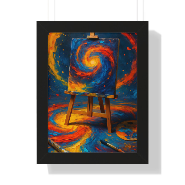 Canvas of Dreams - Framed Vertical Poster