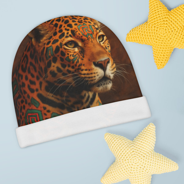 Jaguar Spirit Guardian - Baby Beanie (AOP)