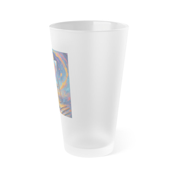 Canvas of Dreams - Frosted Pint Glass, 16oz
