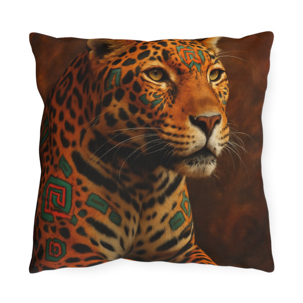 Jaguar Spirit Guardian - Outdoor Pillows