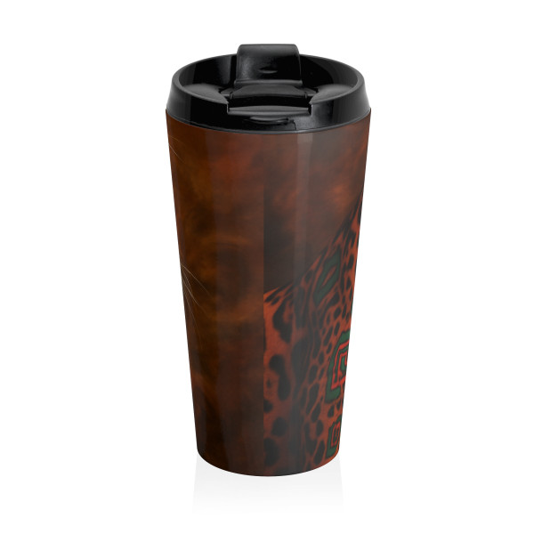 Jaguar Spirit Guardian - Stainless Steel Travel Mug