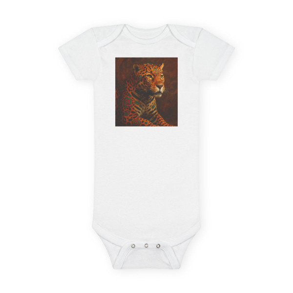 Jaguar Spirit Guardian - Baby Short Sleeve Onesie®