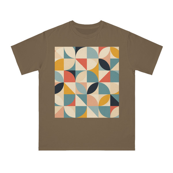 Geometric Flow - Organic Unisex Classic T-Shirt