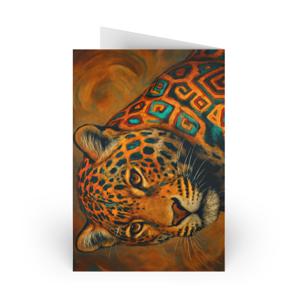 Jaguar Spirit Guardian -  Greeting Cards (1 or 10-pcs)