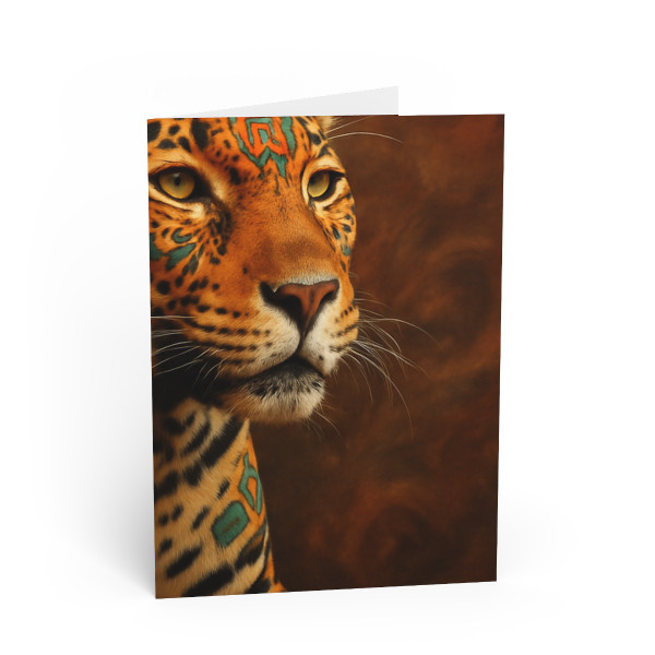 Jaguar Spirit Guardian - Greeting Cards