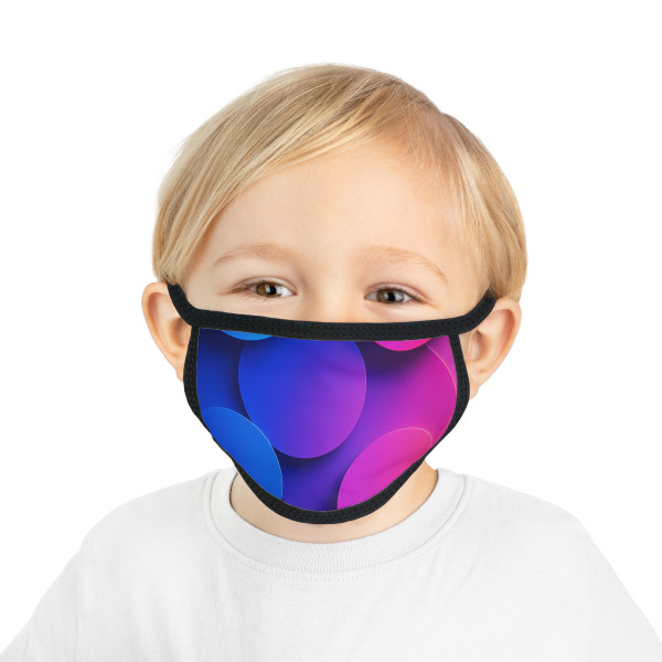 Radiant Circle Harmony - Kid's Face Mask