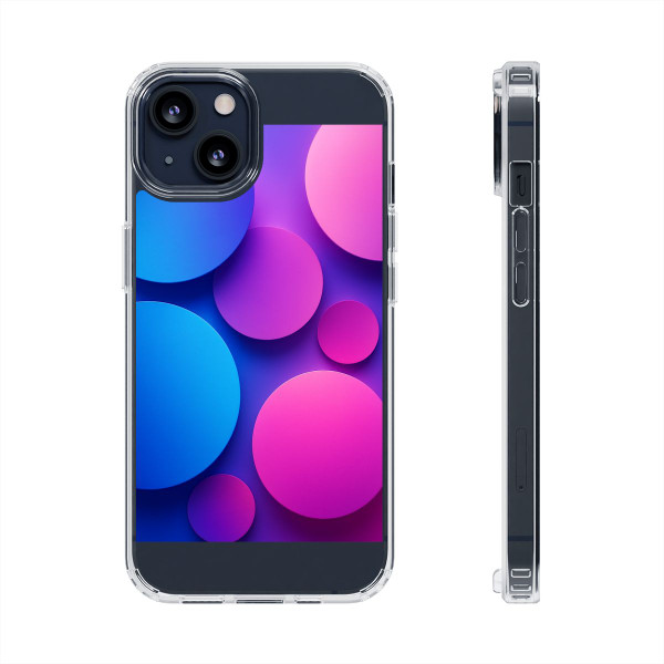 Radiant Circle Harmony - Clear Impact-Resistant Cases