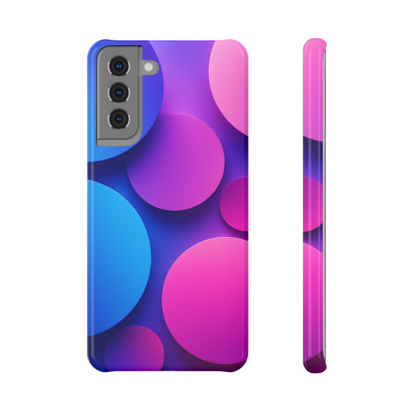 Radiant Circle Harmony - Slim Snap Case