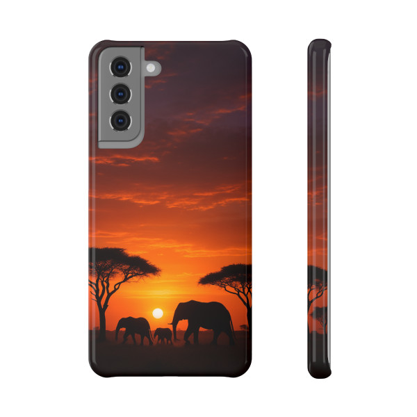 Savanna Sunset Serenade - Slim Snap Case