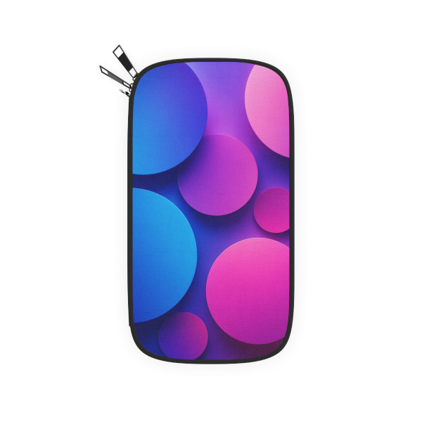 Radiant Circle Harmony - Passport Wallet