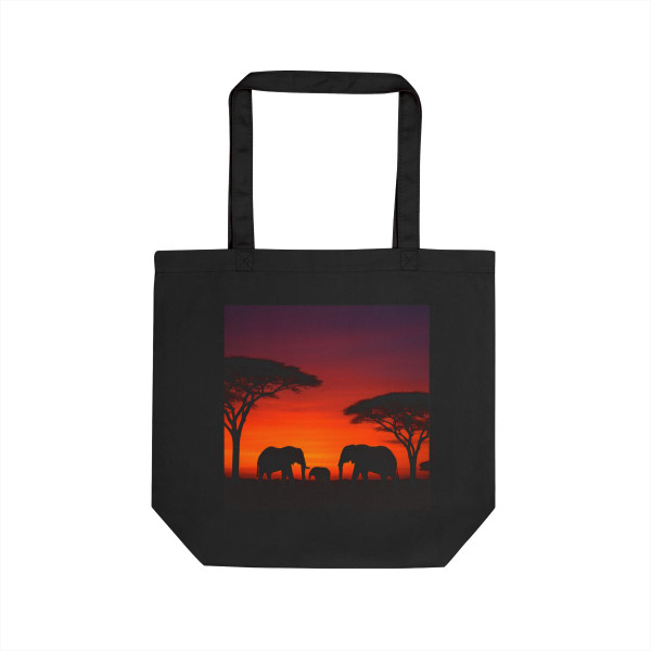 Savanna Sunset Serenade - Eco Tote Bag