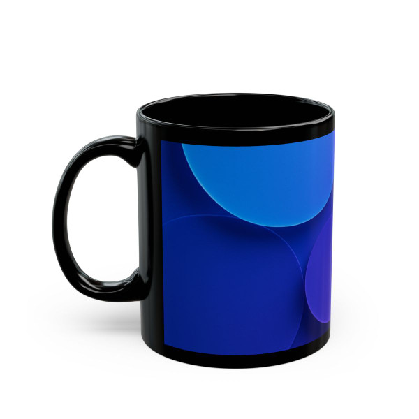 Radiant Circle Harmony - Black Mug (11oz, 15oz)