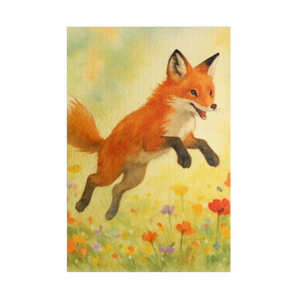 Whimsical Fox Dreams - Puzzle (110, 252, 520, 1014-piece)