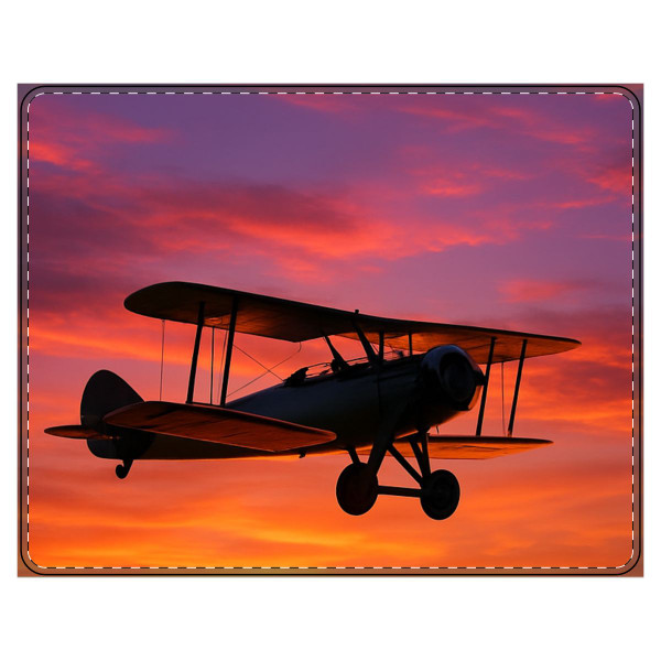 Skyward Journey - PU Leather Mouse Mat