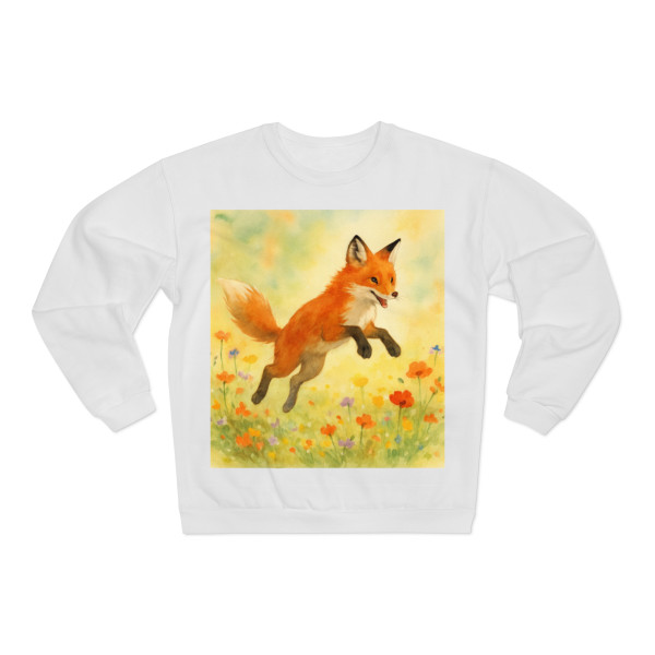 Whimsical Fox Dreams - Unisex Crew Neck Sweatshirt (EU)