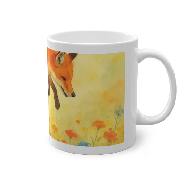 Whimsical Fox Dreams - Standard Mug, 11oz