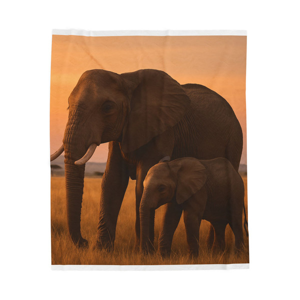 Gentle Giant Guardians - Velveteen Plush Blanket