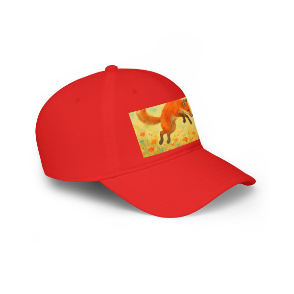 Whimsical Fox Dreams - Low Profile Baseball Cap