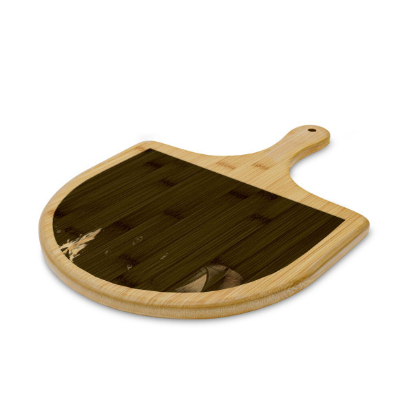 Whispers of Wilderness - Bamboo Pizza Board (Engraving)