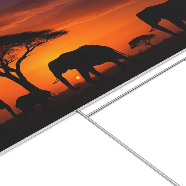 Savanna Sunset Serenade - Lawn Sign