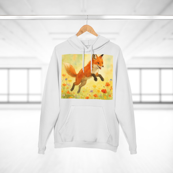 Whimsical Fox Dreams - Unisex Pullover Hoodie