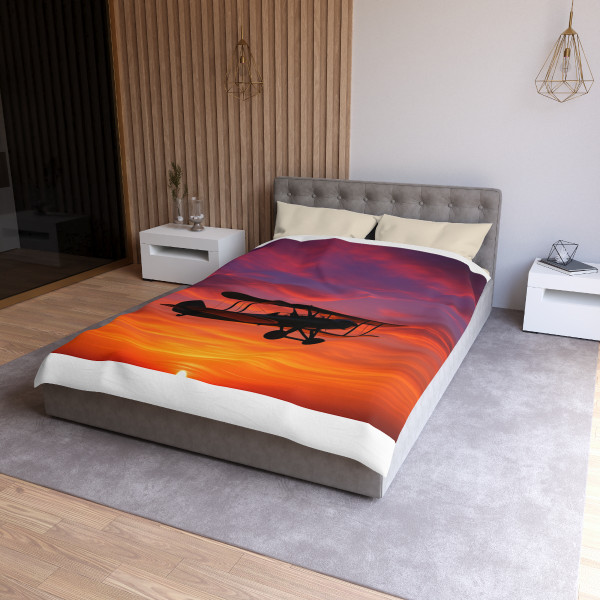 Skyward Journey - Microfiber Duvet Cover