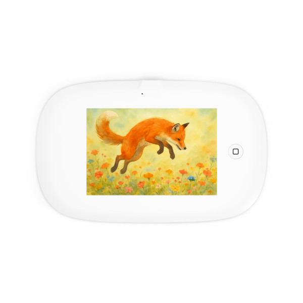 Whimsical Fox Dreams - UV Phone Sanitizer and Wireless Charging Pad