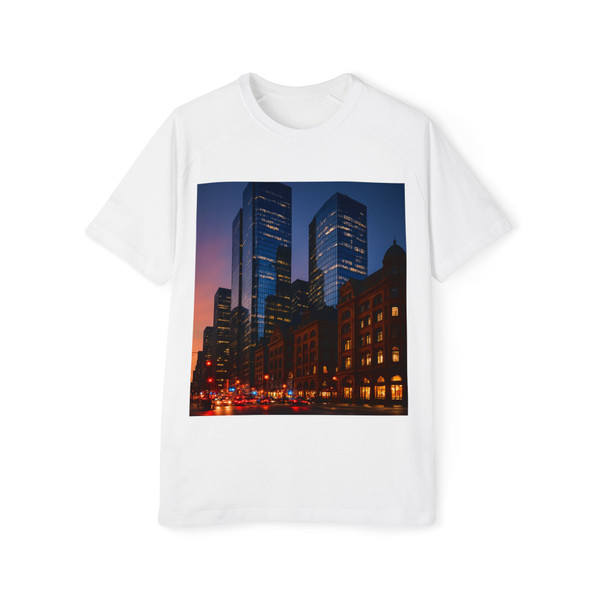 Metropolitan Lights - Men's Raglan T-Shirt