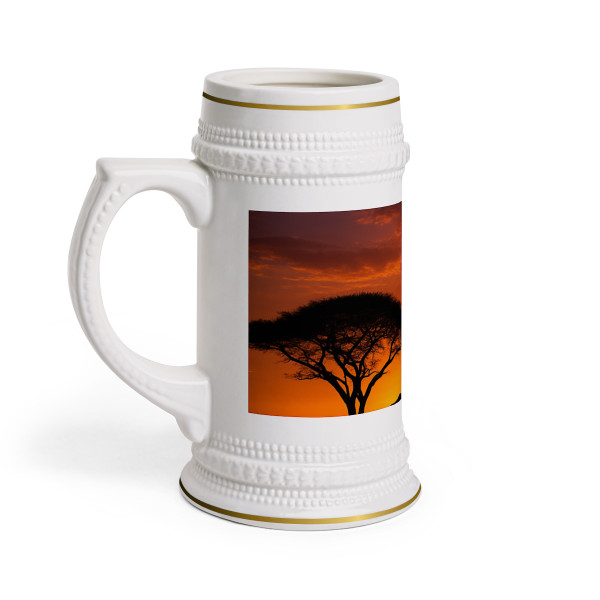 Savanna Sunset Serenade - Beer Stein Mug