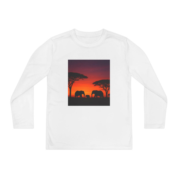 Savanna Sunset Serenade - Youth Long Sleeve Competitor Tee