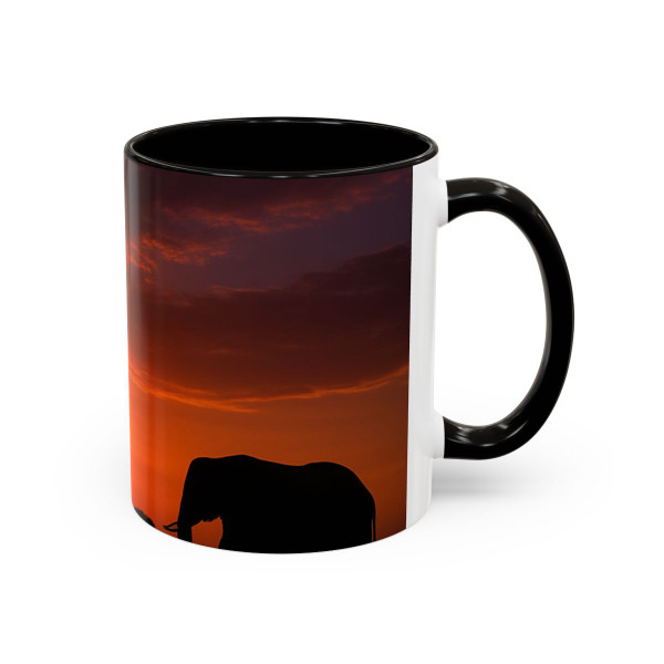 Savanna Sunset Serenade - Colorful Mugs (11oz, 15oz)