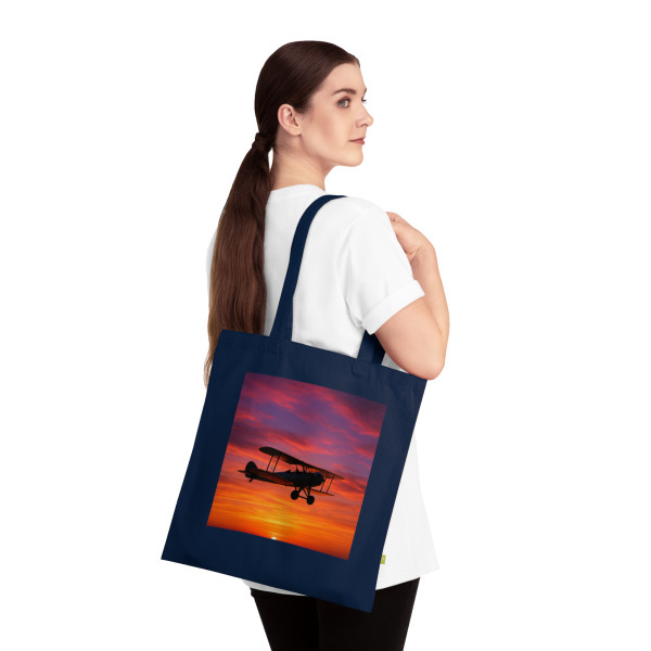 Skyward Journey - Organic Cotton Tote Bag