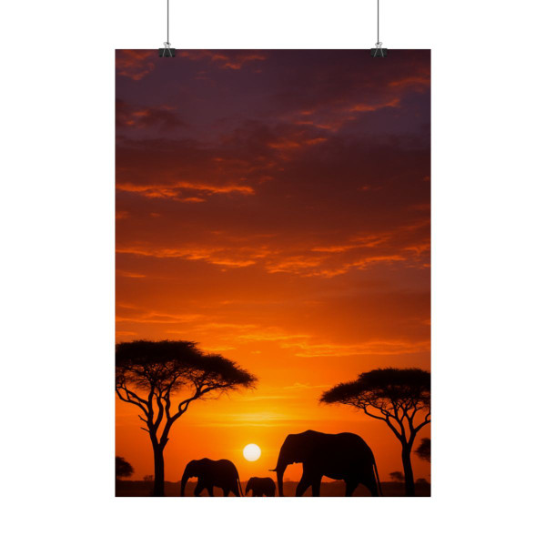 Savanna Sunset Serenade - Posters (EU)