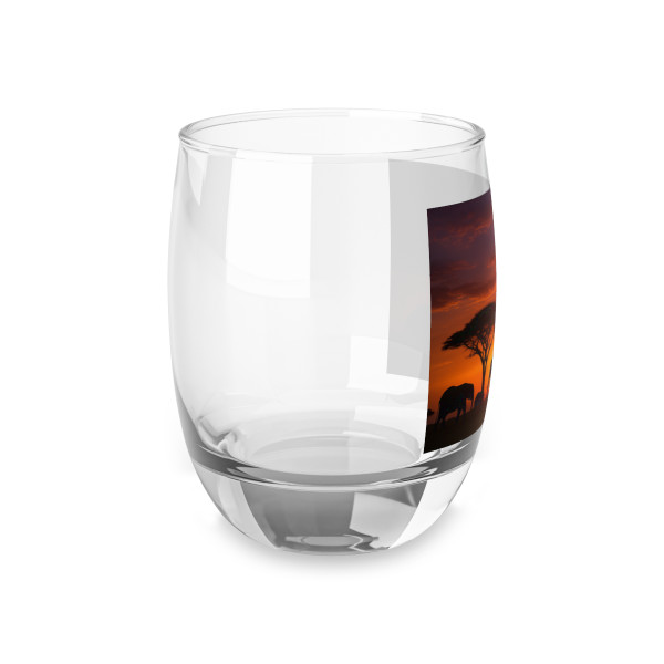 Savanna Sunset Serenade - Whiskey Glass