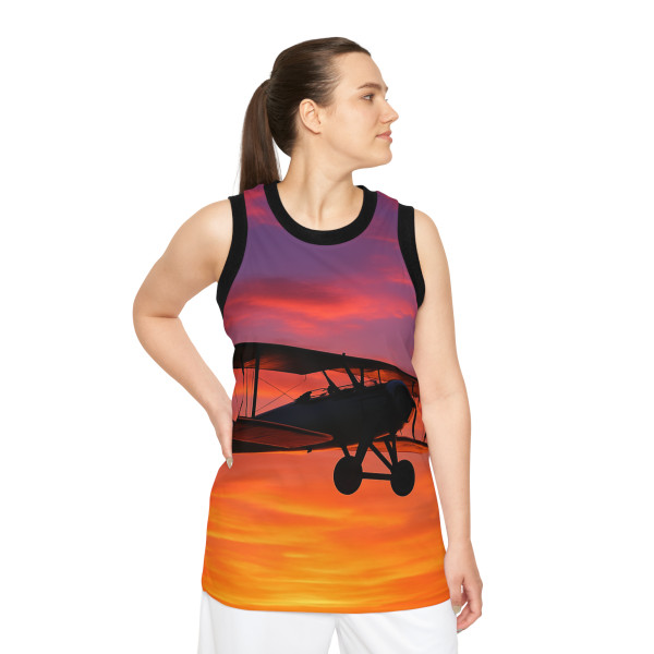 Skyward Journey - Unisex Basketball Jersey (AOP)